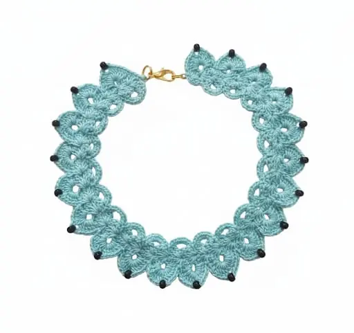 Crochet Choker / Close fitting Necklase