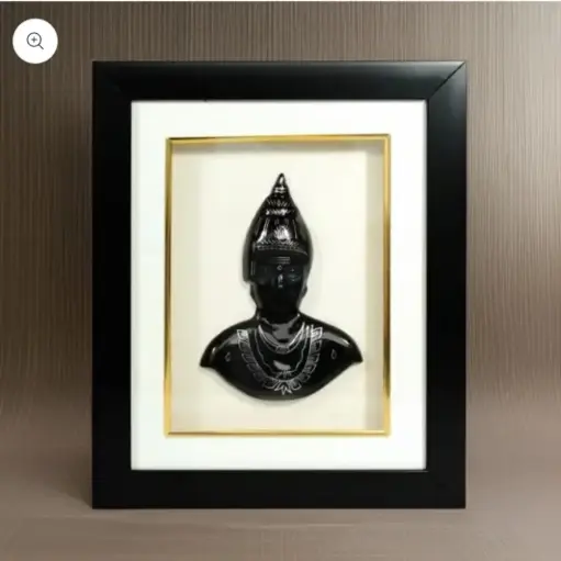 Bidriware Silver Inlay Basavanna